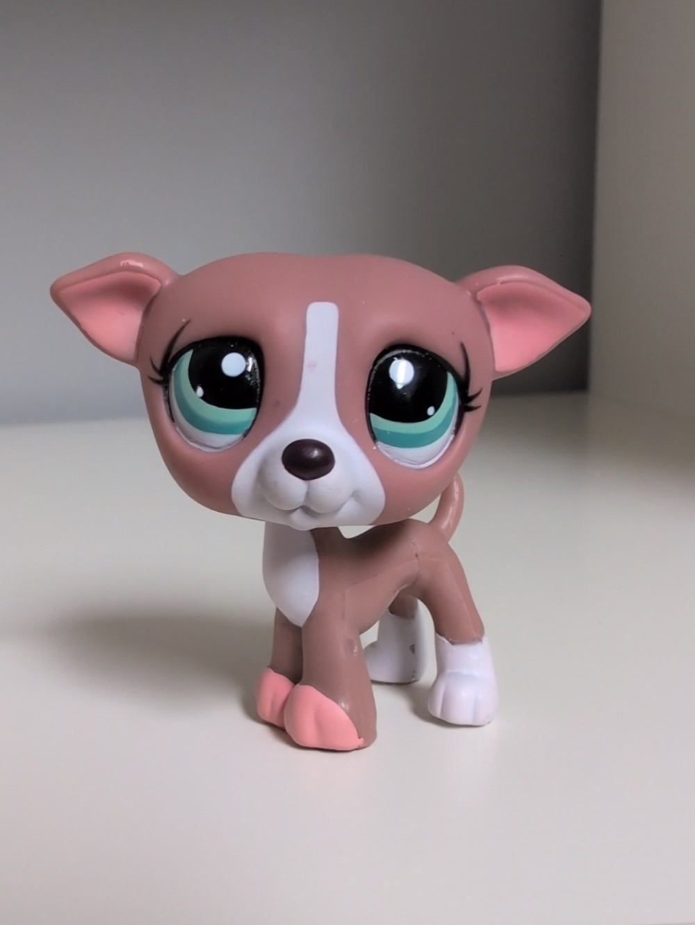 Littlest Pet Shop Greyhound #1585 Authentic Hasbro LPS Collectible Figure